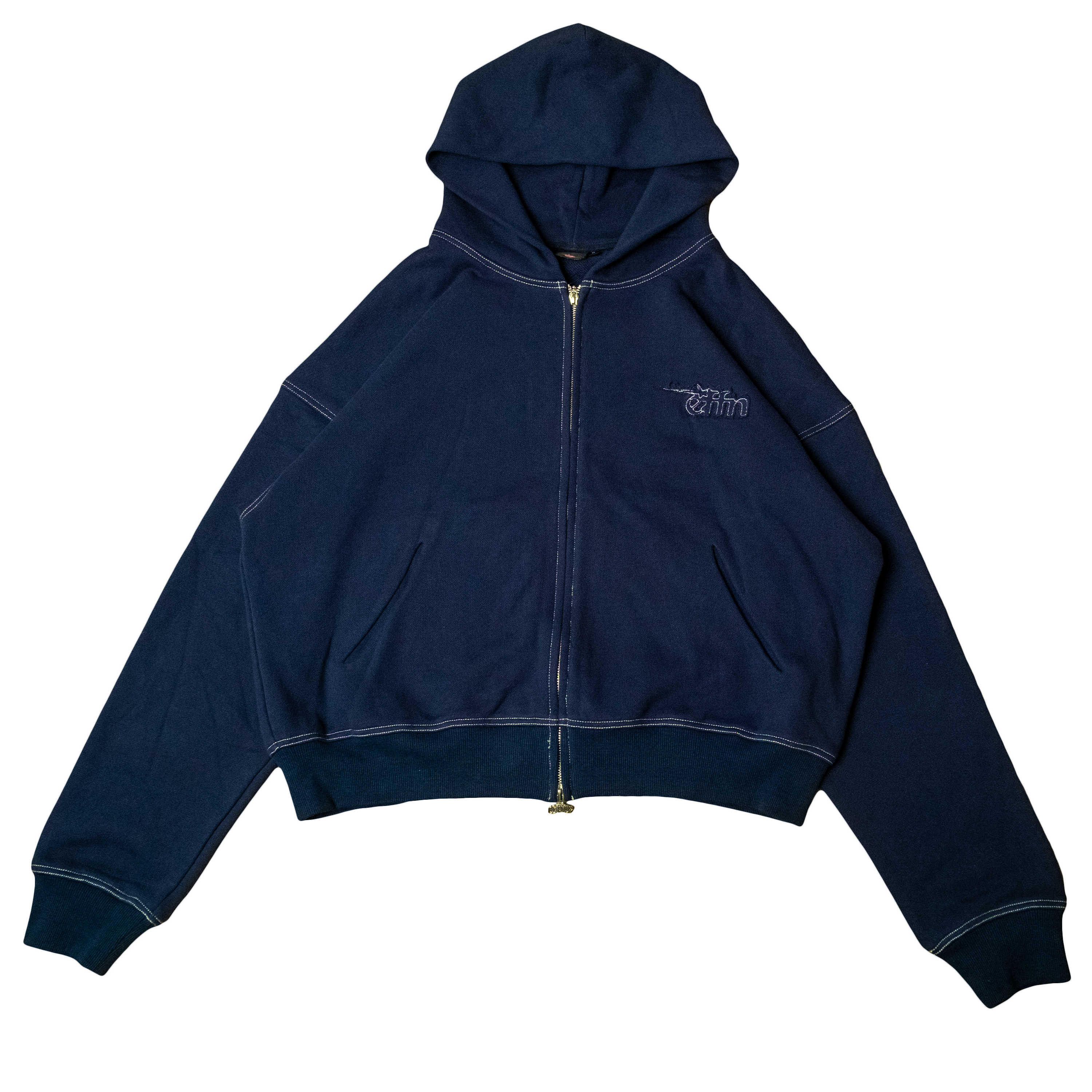 Everyday Full Zip Hoodie - Navy