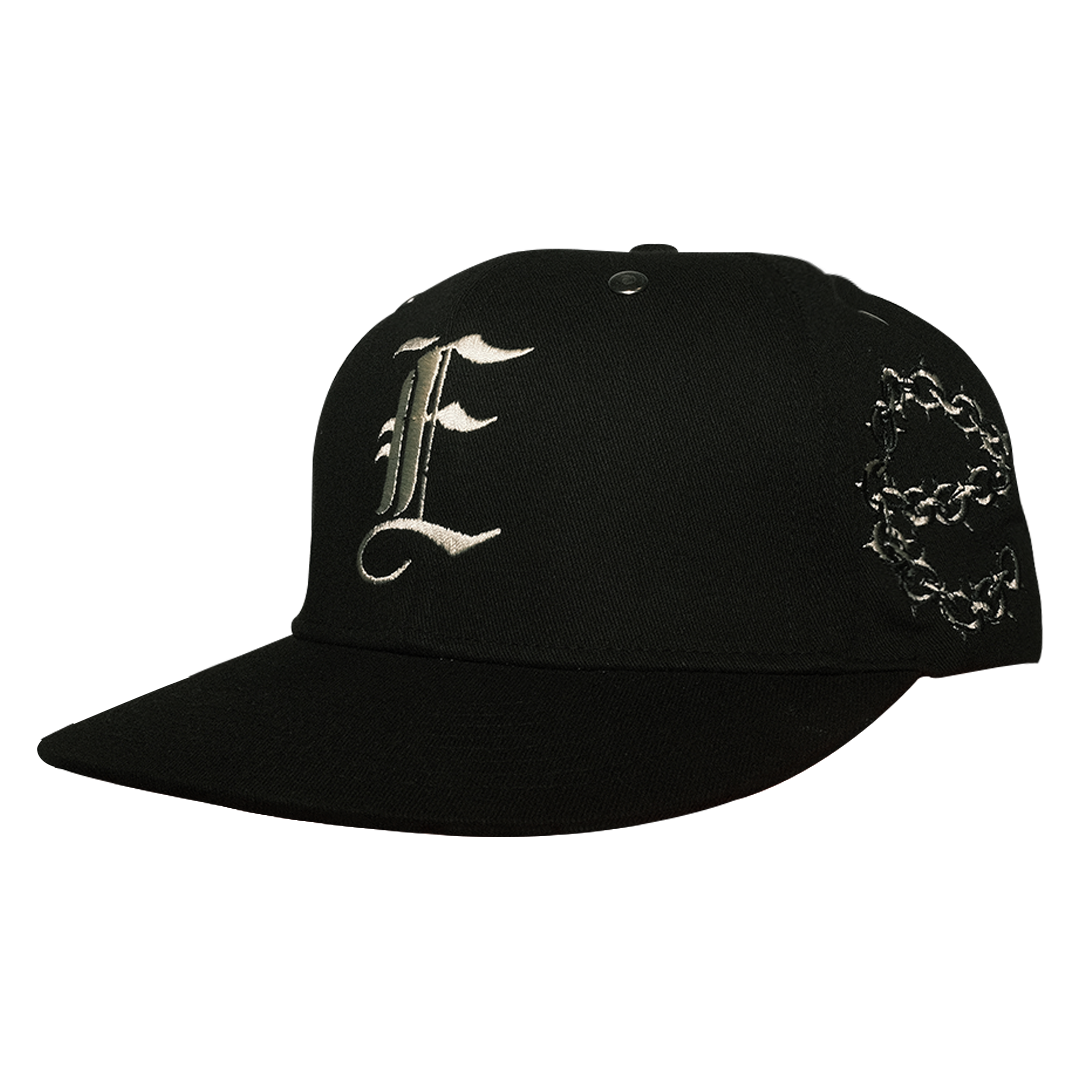 Tatt'd Fitted Hat - Black